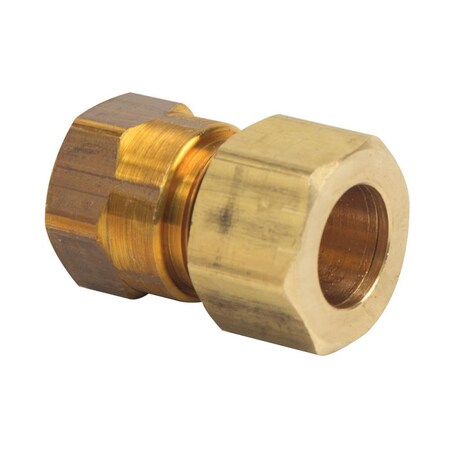 Thrifco Plumbing No. 66-C 1/2 Inch x 3/8 Inch Lead-Free Brass Compression FIP Adapt 4401083